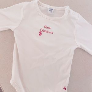 12-18M Janie & Jack First Christmas